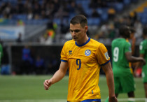 Ислам Чесноков в сборной Казахстана. Фото: Vesti.kz/Алимжан Аманжол©