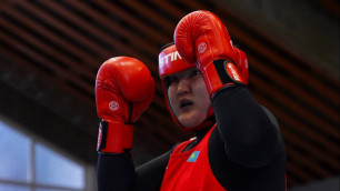 Дина Исламбекова. Фото: Kazakhstan Boxing Federation©