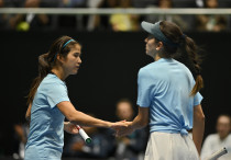 Жибек Куламбаева и Анна Данилина. Фото: Ktf.kz/Андрей Ударцев©