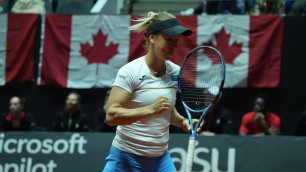 Юлия Путинцева в Кубке Билли Джин Кинг. Фото: Vesti.kz/Маржан Куандыкова©