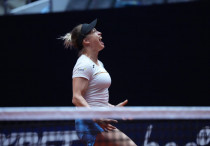 Юлия Путинцева празднует победу. Фото: Vesti.kz/Маржан Куандыкова©