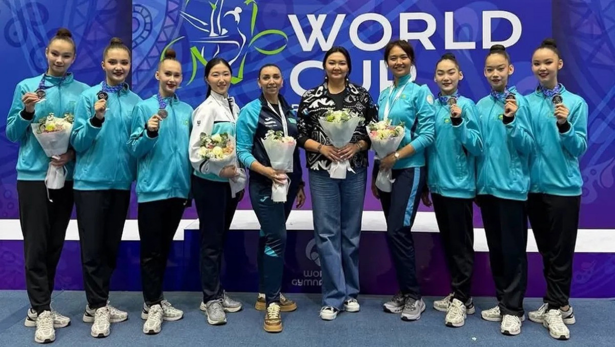 Казахстанки взяли медаль на Кубке мира в Ташкенте