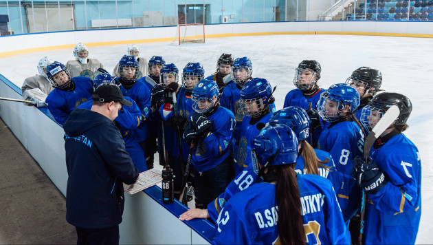 Женская сборная Казахстана по хоккею. ©Icehockey.kz