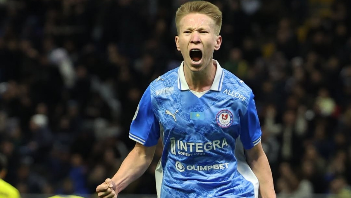 Шымкентский Вальверде? Новый лидер "Ордабасы" разрывает КПЛ в 19 лет