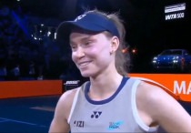 Елена Рыбакина. ©Кадр из видео