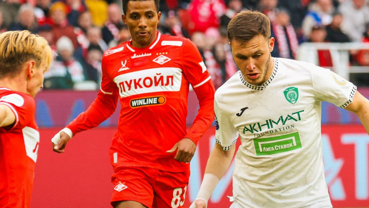 Самородов забил, но "Спартак" не оставил шансов "Ахмату"