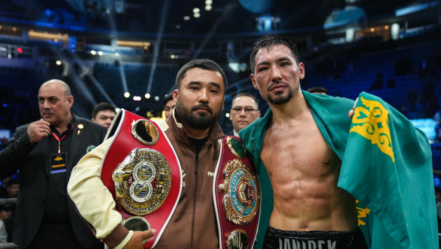 Жанибек Алимханулы (справа). ©Турар Казангапов/Vesti.kz.