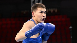 Мухаммедсабыр Базарбайулы. Фото: instagram.com/boxingkazakhstan©