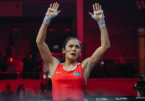 Алуа Балкибекова. Фото: Kazakhstan Boxing Federation©