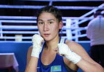Аида Абикеева. Фото: Kazakhstan Boxing Federation©