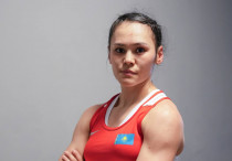 Алуа Балкибекова. Фото: Kazakhstan Boxing Federation©