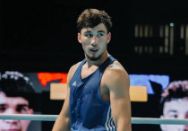 Санжарали Бегалиев. Фото: Kazakhstan Boxing Federation©