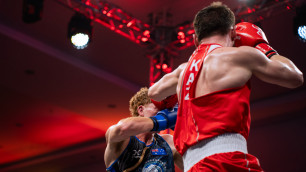 Казахстанский боксёр на Кубке мира. Фото: cbboxe.org.br©