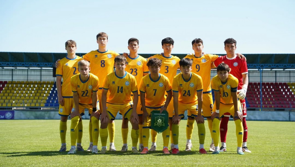 Сборная Казахстана по футболу одержала разгромную победу