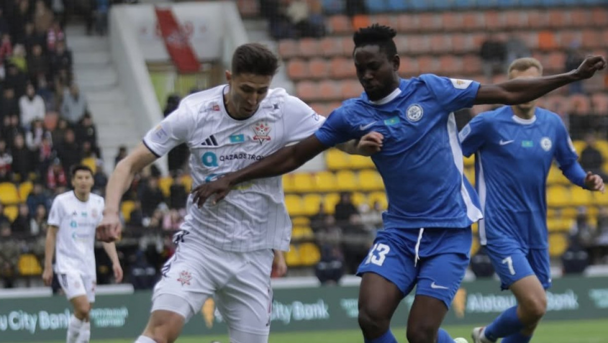 "Актобе" одержал победу в КПЛ с участием Нани