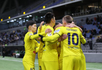 "Астана" празднует гол. Фото: ФК "Астана"©