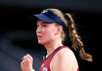 Елена Рыбакина. ©x.com/MutuaMadridOpen