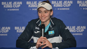 Елена Рыбакина. Фото: Ktf.kz/Андрей Ударцев©