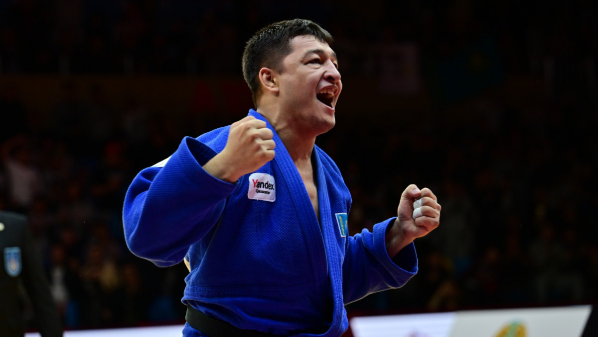 Казахстан вырвал второе золото и собрал полный комплект медалей на Grand Slam в Астане
