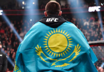 Казахстанский боец в UFC. Изображение сгенерировано нейросетью Grok©