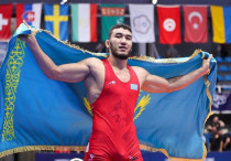Ризабек Айтмухан. ©United World Wrestling