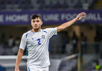 Абдукодир Хусанов. Фото:
©instagram.com/uzbekistanfa/