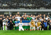 Сборная Узбекистана по футболу. ©UFA
