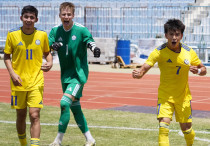Игроки сборной Казахстана U-19. Фото: КФФ©