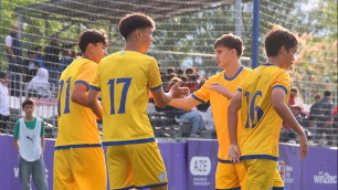 Сборная Казахстана по футболу U17. ©instagram.com/kff_jastar