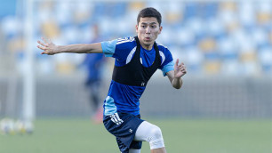 Абинур Нурымбет на сборнах национальной команды Казахстана. ©КФФ