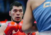 Айбек Оралбай. Фото: Kazakhstan Boxing Federation©