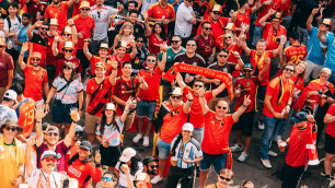 Фанаты сборной Бельгии. Фото: IG/belgianreddevils©