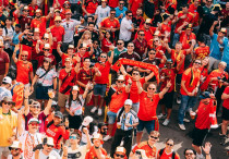 Фанаты сборной Бельгии. Фото: IG/belgianreddevils©