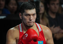 Айбек Оралбай. Фото: Kazakhstan Boxing Federation©