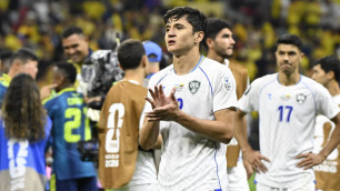 Абдукодир Хусанов в составе сборной Узбекистана на ЧМ-2026. ©Uzbekistan Football Association
