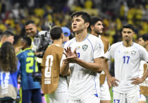 Абдукодир Хусанов в составе сборной Узбекистана на ЧМ-2026. ©Uzbekistan Football Association