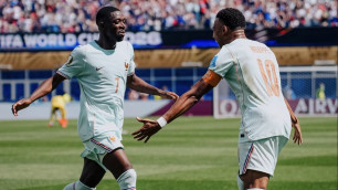 Усман Дембеле (слева) и Килиан Мбаппе в матче против Норвегии. Фото:  instagram.com/equipedefrance©