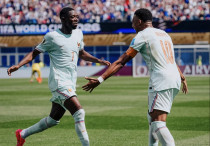 Усман Дембеле (слева) и Килиан Мбаппе в матче против Норвегии. Фото:  instagram.com/equipedefrance©