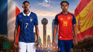 Афиша матча Франция - Испания. Фото: IG/equipedefrance©