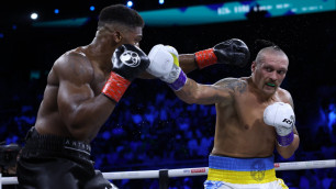 Энтони Джошуа и Александр Усик. Фото: ©twitter.com/MatchroomBoxing