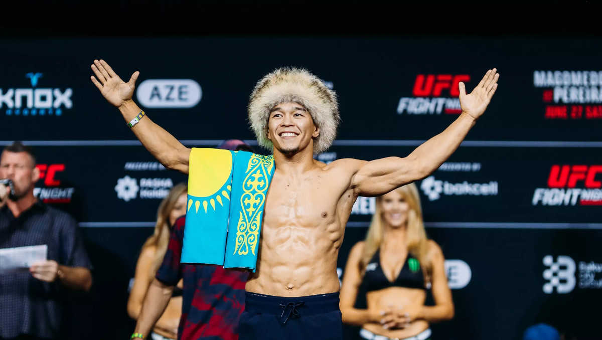 Асу Алмабаев узнал дату следующего боя в UFC