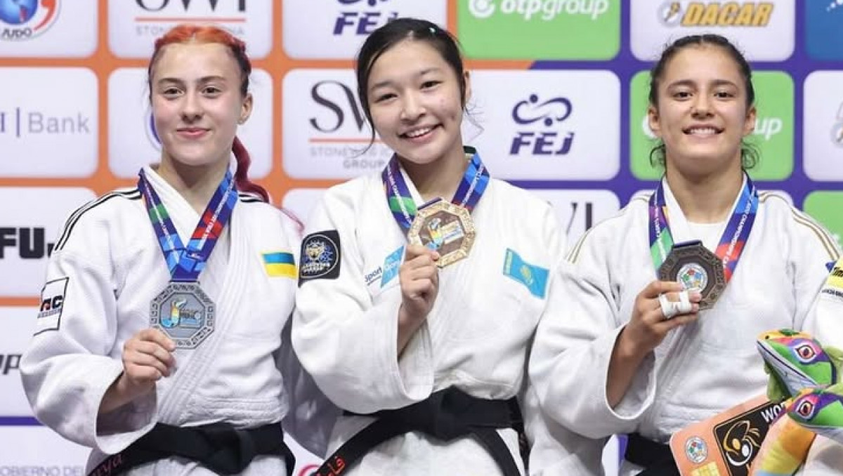 Казахстанка стала чемпионкой мира по дзюдо и вошла в историю