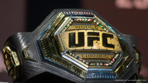 Пояс чемпиона UFC. ©Vesti.kz, Турар Казангапов