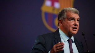 Президент "Барселоны" Жоан Лапорта. Фото: x.com/fcbarcelona_es©