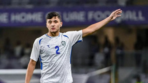 Абдукодир Хусанов в составе сборной Узбекистана. Фото: Uzbekistan Football Association©