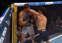 Бой Царукян - Руффи на UFC 331. Скриншот: кадр из видео©