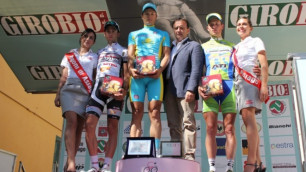 Руслан Тлеубаев выиграл третий этап Giro Ciclistico d’Italia 2012
