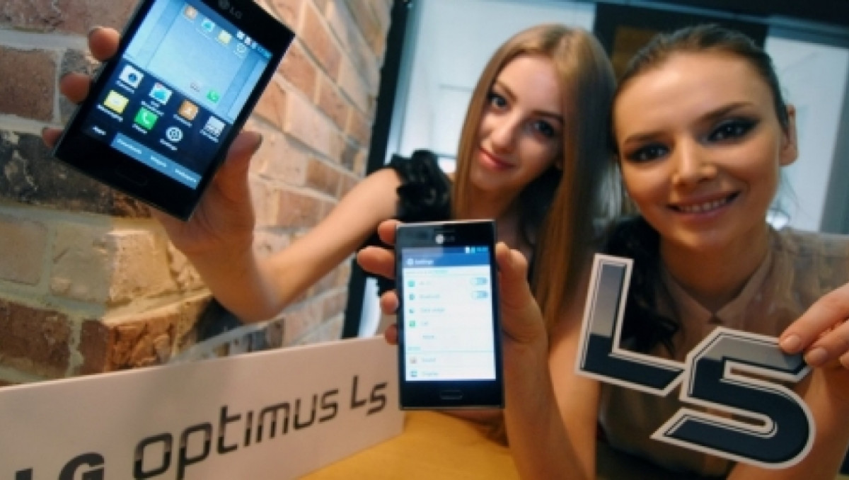 Дебютировал стильный смартфон LG Optimus L5