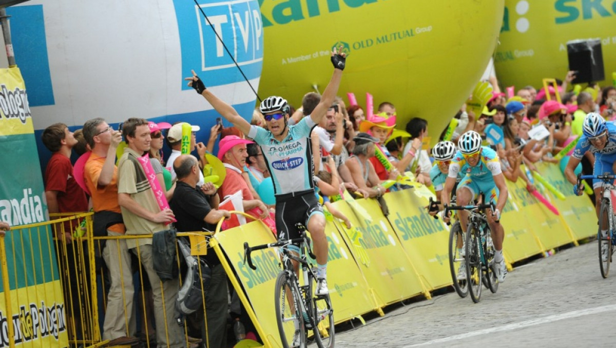 Представитель "Астаны" стал вторым на третьем этапе "Тура Польши"