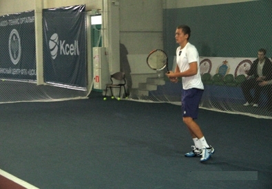 Денис Евсеев. Фото с сайта Федерации тенниса Казахстана